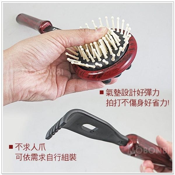 【摩邦比】台灣製彈動按摩搥 搥背棒健康拍打槌按摩槌拍拍棒拍打棒刺球拍拍樂拍打器穴道拍打原始點禮贈品D21001-細節圖3