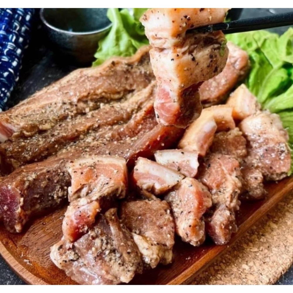 蒜香鹹豬肉300g-細節圖2