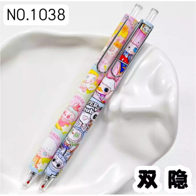 NO.1038 POP CRY BABY 中性筆 按動 中性筆 k35限定考試 黑筆 0.5mm 快乾 速寫-細節圖6