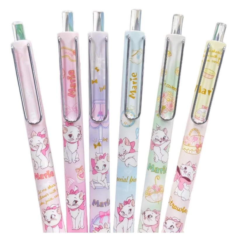 NO.1393 瑪麗貓 MARIE 中性筆 按動 中性筆 k35限定考試 黑筆 0.5mm 快乾 速寫-細節圖4