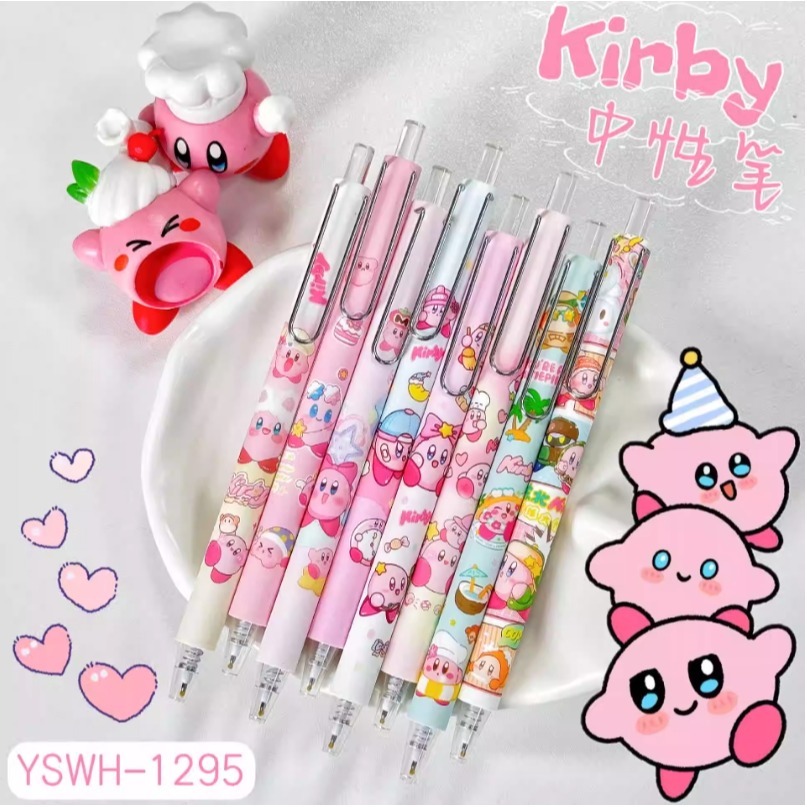 NO.1295 星之卡比 中性筆 按動 中性筆 k35限定考試 黑筆 0.5mm 快乾 速寫-細節圖3