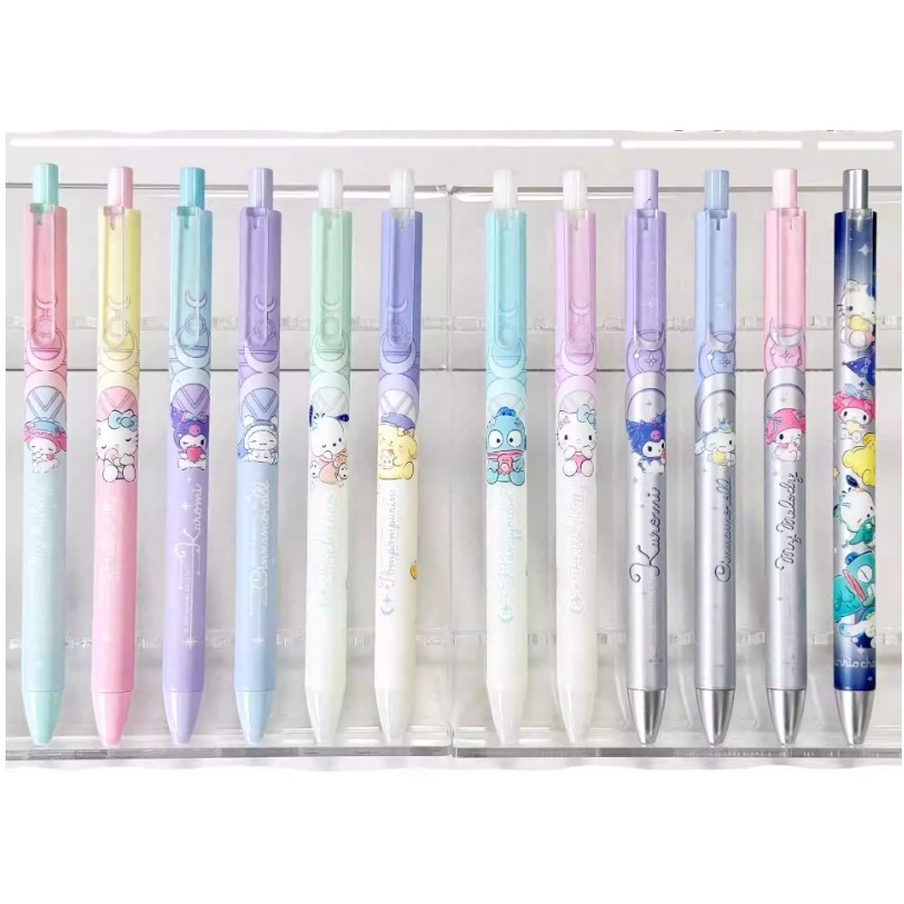 NO.82242 三麗鷗 中性筆 按動 中性筆 k35限定考試 黑筆 0.5mm 快乾 速寫-細節圖4