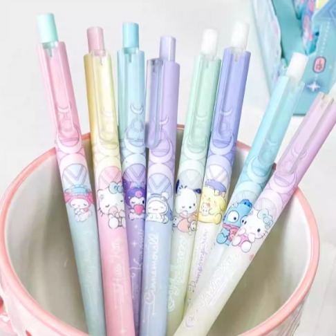 NO.82242 三麗鷗 中性筆 按動 中性筆 k35限定考試 黑筆 0.5mm 快乾 速寫-規格圖4