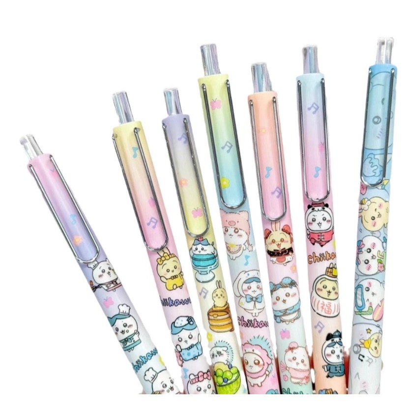 NO.1263 Chiikawa 吉伊卡哇 中性筆 按動 中性筆 k35限定考試 黑筆 0.5mm 快乾 速寫-細節圖4