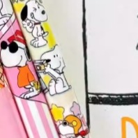 NO.611 史努比 SNOOPY 中性筆 按動 中性筆 k35限定考試 黑筆 0.5mm 快乾 速寫-規格圖4