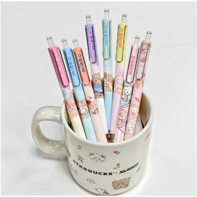 NO.615 MIKKO 中性筆 按動 中性筆 k35限定考試 黑筆 0.5mm 快乾 速寫-細節圖5