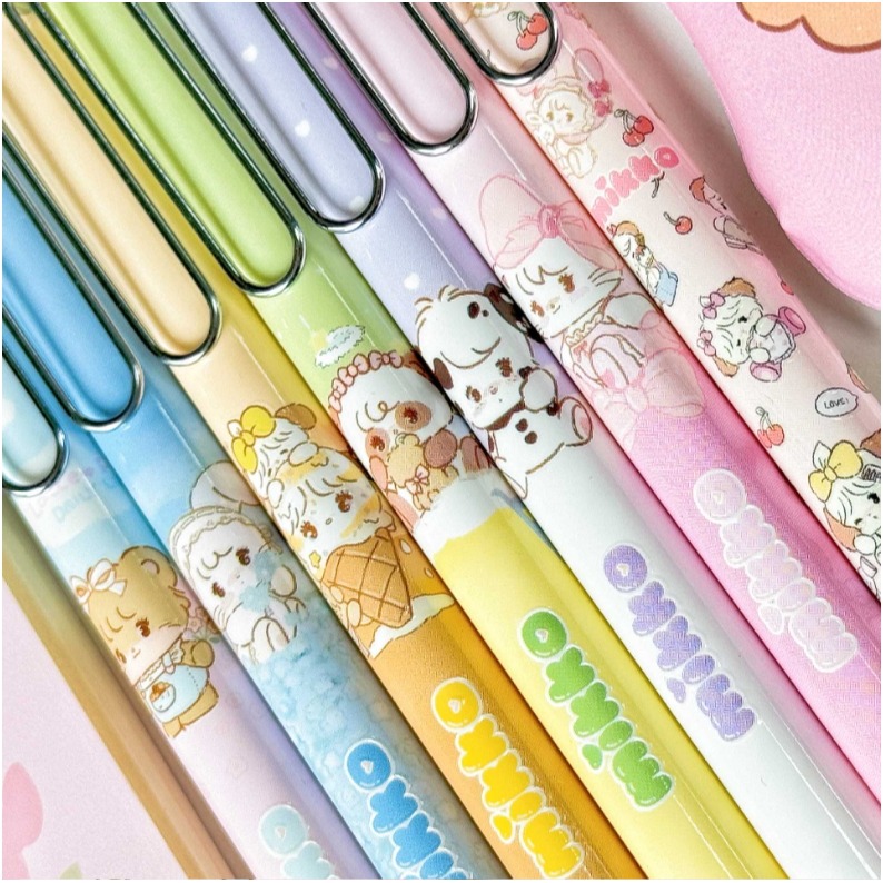 NO.1226 Mikko  中性筆 按動 中性筆 k35限定考試 黑筆 0.5mm 快乾 速寫-細節圖5