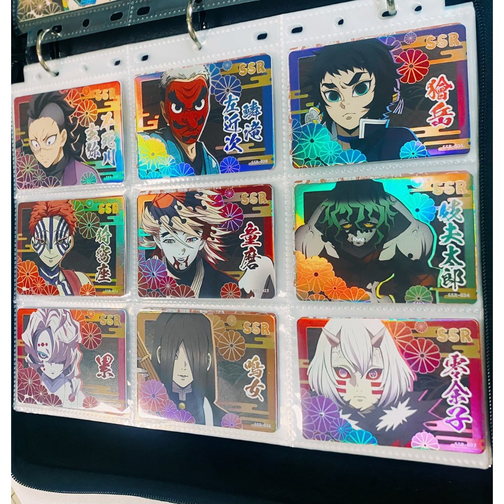 正版 皇卡 鬼滅之刃 收集卡牌 SSR 全套 碳次郎 蝴蝶 義勇 無一郎 蜜璃 無慘 善逸 猗窝座 彌豆子 墮姬(現貨)-規格圖8