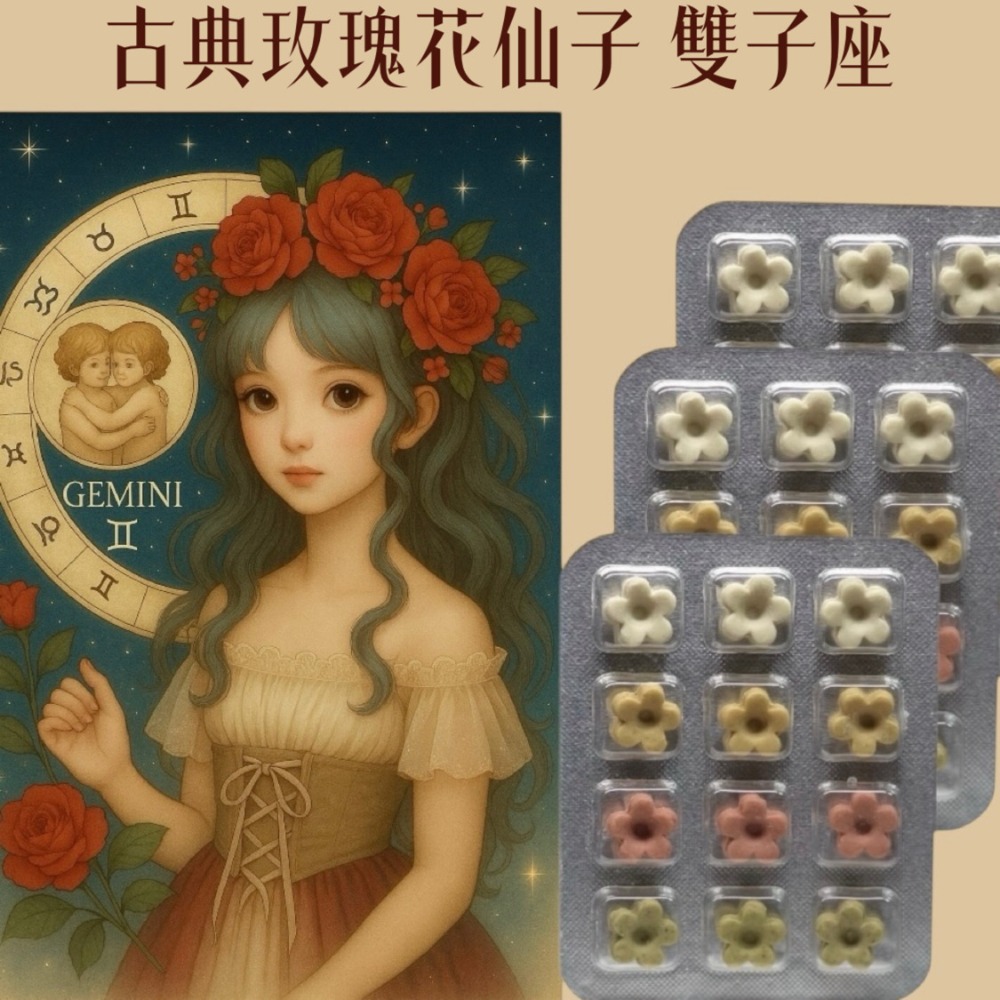 買草本香氛手工皂 送古典玫瑰花仙子插畫卡｜藝術收藏卡｜台灣設計香皂禮#洗手皂#隨身皂#外出皂#防疫小物#香氛卡#療癒小物-規格圖6