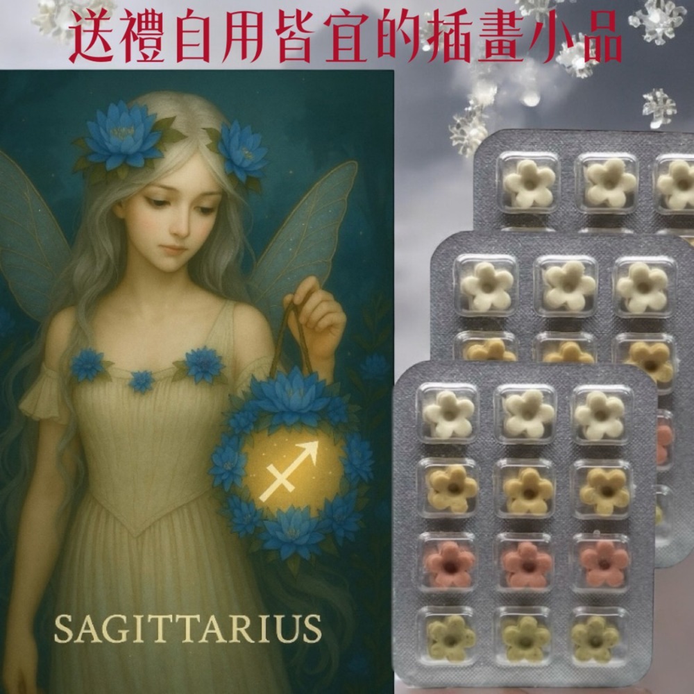 星座插畫卡＋純草本手工皂｜天然香氛MIT製｜生日交換禮物 快速出貨#外出皂#洗手皂#防疫小物#療愈小物#手工皂#外出皂-規格圖9