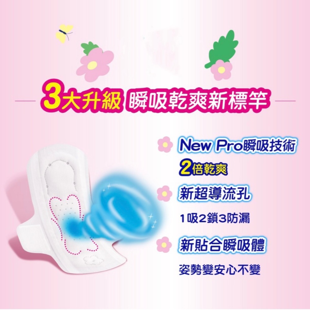 SOFY蘇菲 超薄系列 彈力貼身 細緻棉柔日用衛生棉 蝶翼型, 23cm, (12片x4包)-細節圖4