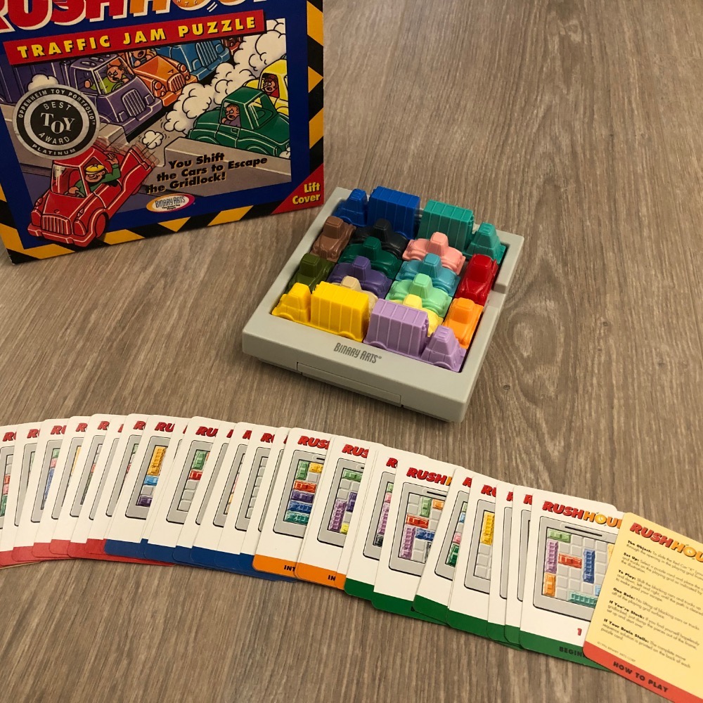 RUSHHOUR~Traffic jam Puzzle(益智遊戲）美國🇺🇸 美國購入 8、9成新-細節圖2