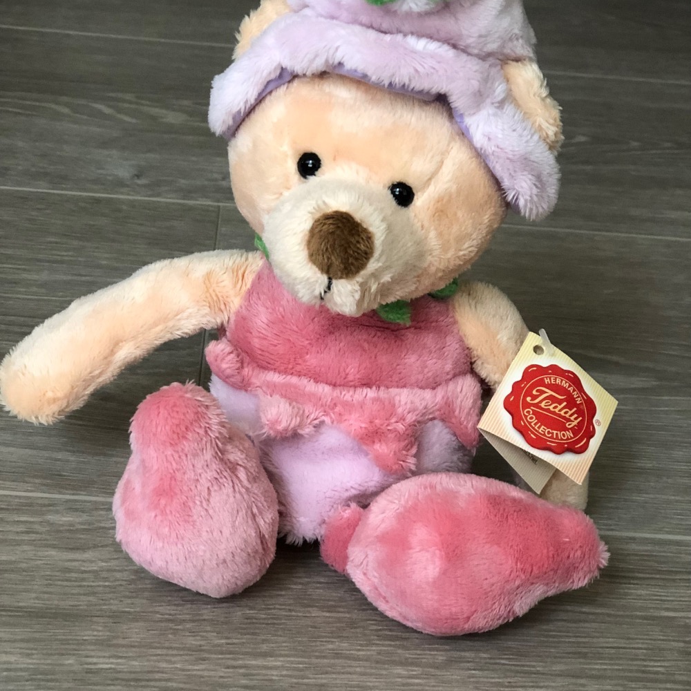 德國 HERMANN Teddy COLLECTION 稀有小熊 泰迪熊 玩偶 德國赫爾曼 娃娃 熊熊-細節圖5