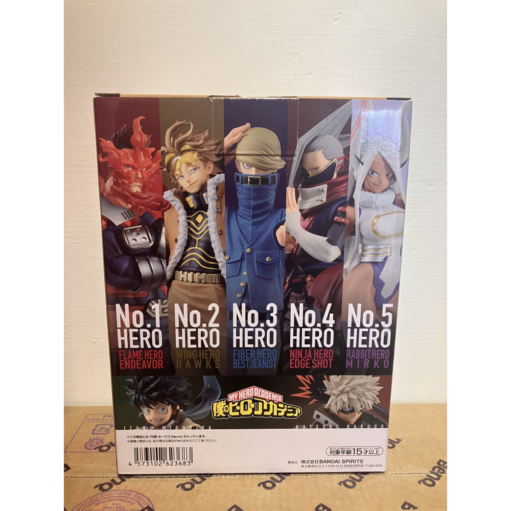 【全新現貨】B賞 霍克斯 模型 「一番賞 我的英雄學院 The Top 5！」-細節圖7