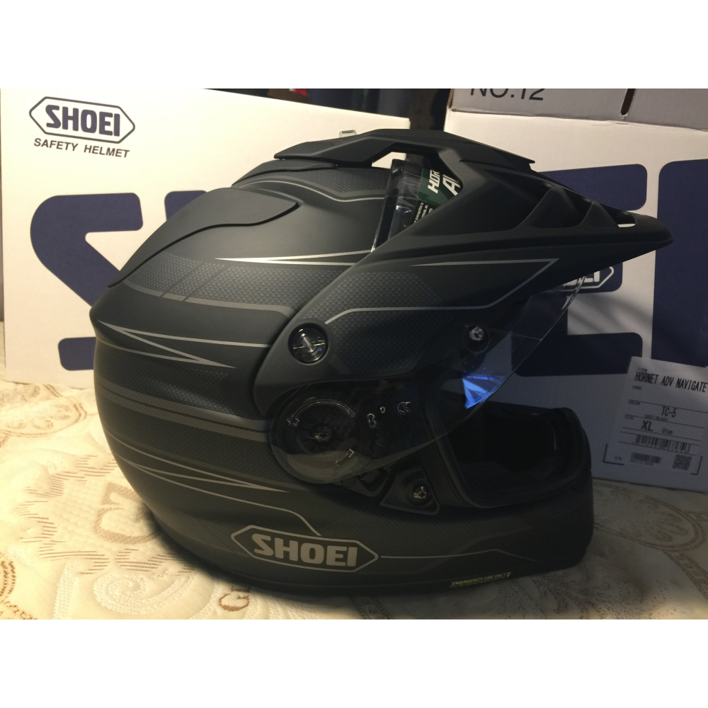 【全新現貨】SHOEI HORNET ADV 全罩安全帽 越野帽 NAVIGATE TC-5 ※尺寸:2XL-細節圖2