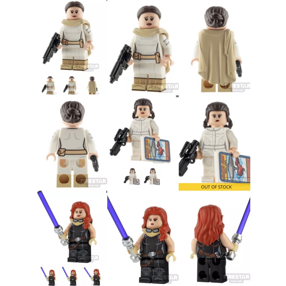 FST星戰人妻團”艾米達拉(安納金之妻)+莉亞(韓索羅之妻)+瑪拉.潔德”(路克天行者之妻)”-細節圖2