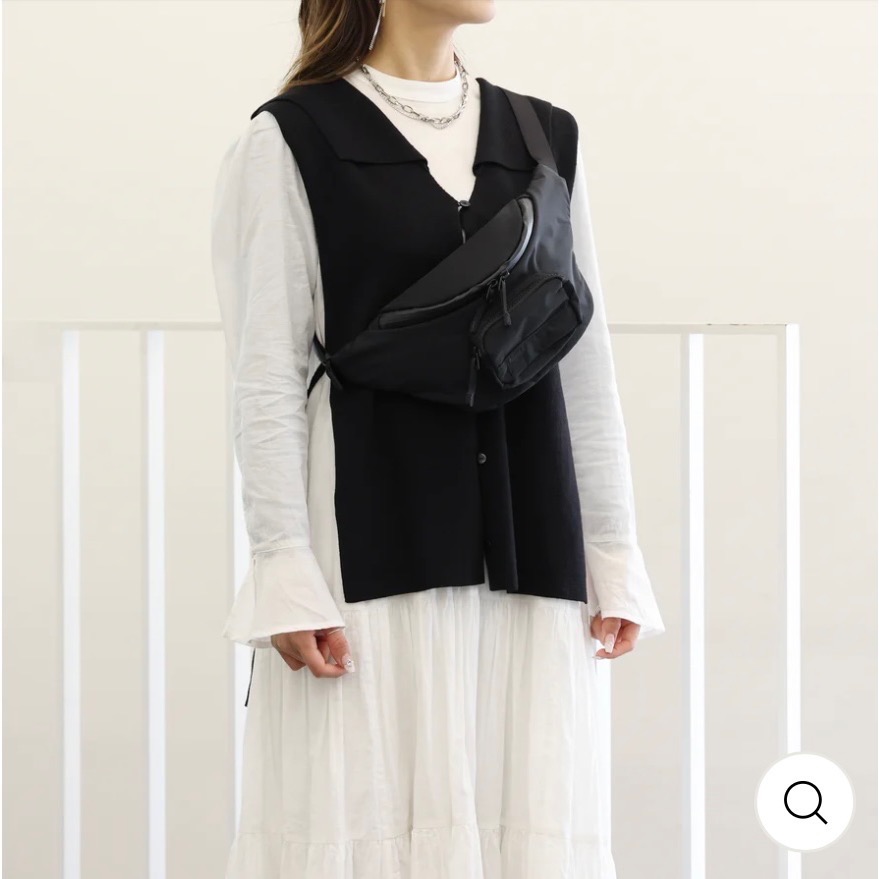 日線RAMIDUS 東京 BLACK BEAUTY黑色 2way FANNY PACK 全新含吊牌❤️-細節圖8