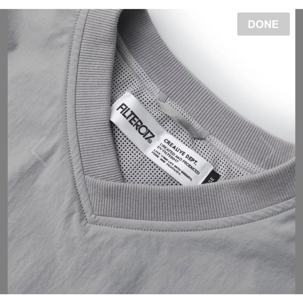 FILTER017®Nylon Anti-tear Pullover抗撕裂尼龍防潑水罩衫❤️-細節圖5