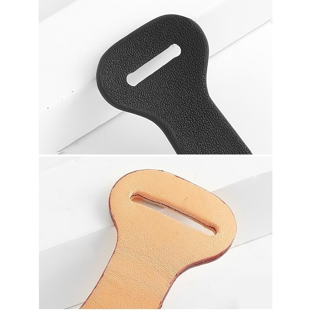 🩶包包背帶釦環防磨損扣 真皮牛皮釦環防磨損皮革保護套  法棍包包改造配件 包肩帶改造保護配件 包包防磨損釦A-細節圖7