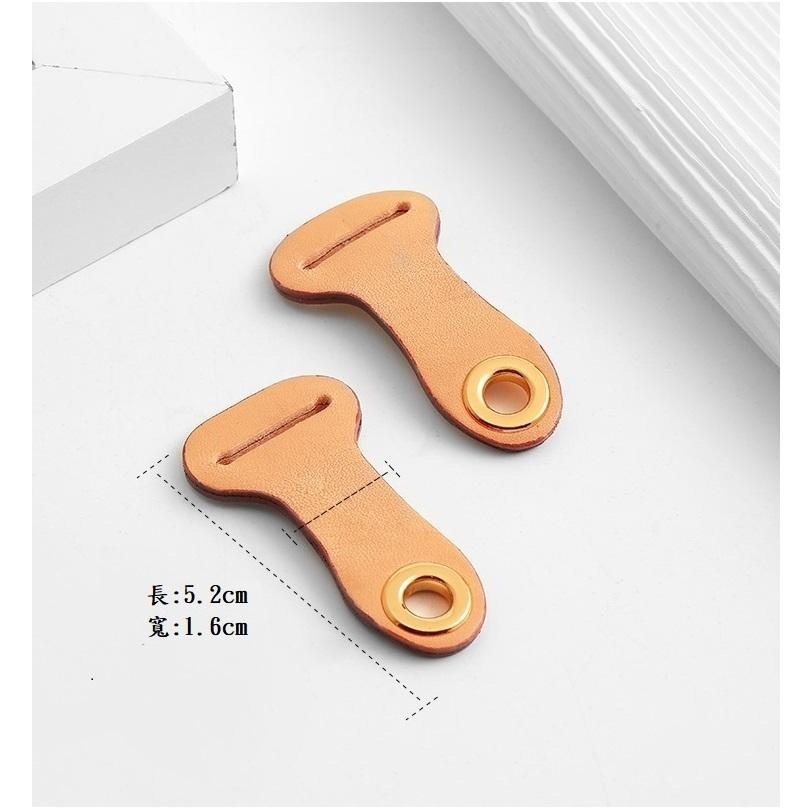 🩶包包背帶釦環防磨損扣 真皮牛皮釦環防磨損皮革保護套  法棍包包改造配件 包肩帶改造保護配件 包包防磨損釦A-細節圖8