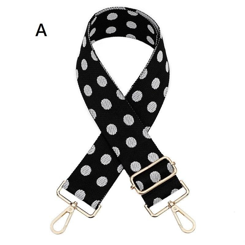 ♥韓 超寬版百搭可愛滿版點點圓點包包背帶肩揹帶/寬背帶/斜揹帶/寬肩帶/側背帶MJ焦糖奶茶波點-細節圖2