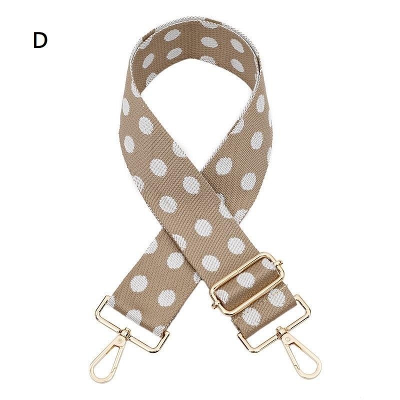 ♥韓 超寬版百搭可愛滿版點點圓點包包背帶肩揹帶/寬背帶/斜揹帶/寬肩帶/側背帶MJ焦糖奶茶波點-細節圖5