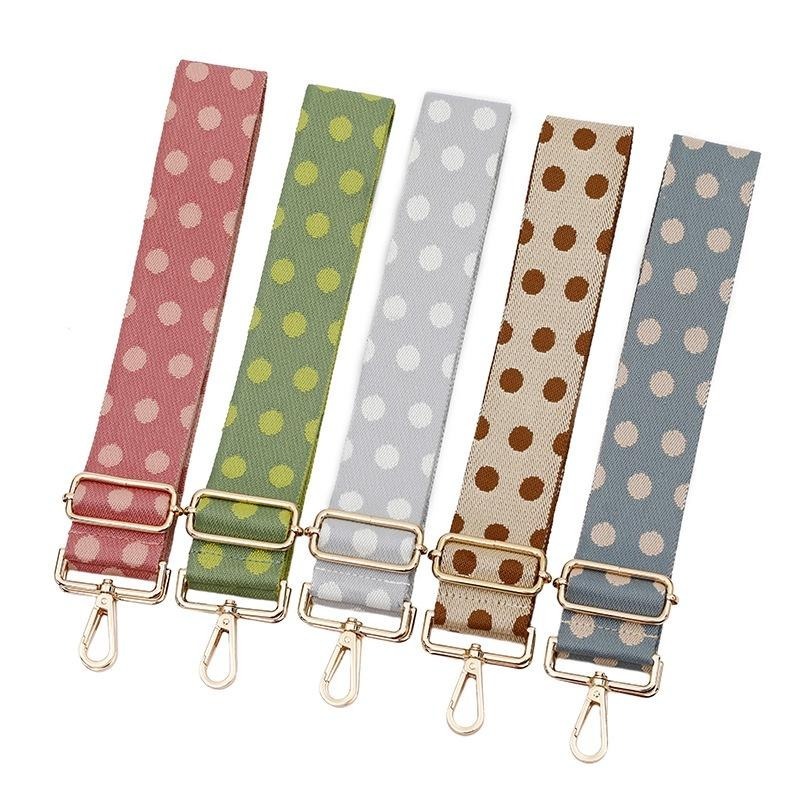 ♥韓 超寬版百搭可愛滿版點點圓點包包背帶肩揹帶/寬背帶/斜揹帶/寬肩帶/側背帶MJ焦糖奶茶波點-細節圖7