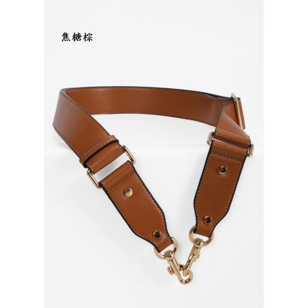 ♥韓 超寬版5cm質感包包替換可拆卸肩揹帶/寬背帶/斜揹帶/寬肩帶/側背帶 CO ACH-細節圖2