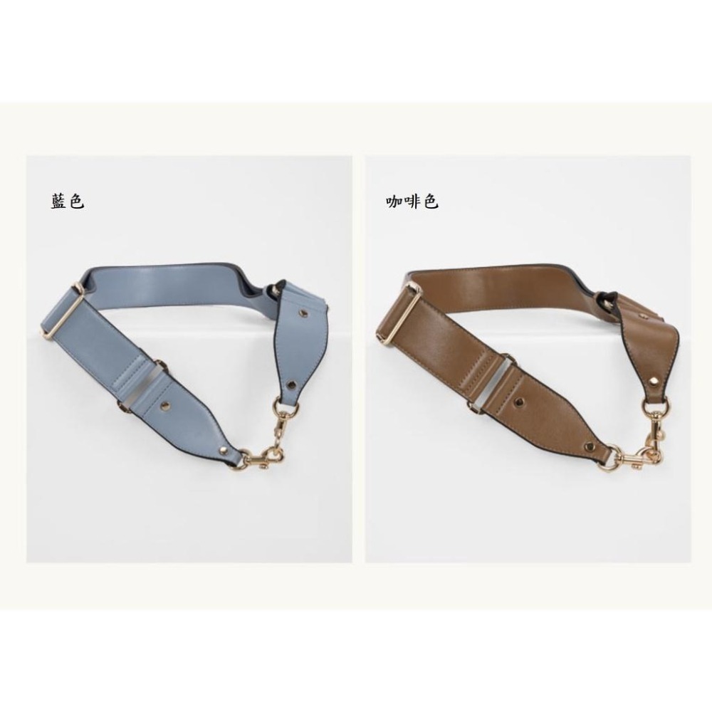 ♥韓 超寬版5cm質感包包替換可拆卸肩揹帶/寬背帶/斜揹帶/寬肩帶/側背帶 CO ACH-細節圖5