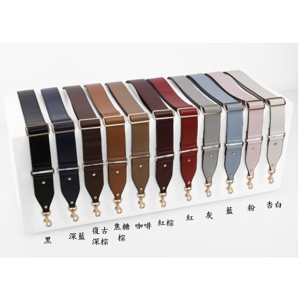 ♥韓 超寬版5cm質感包包替換可拆卸肩揹帶/寬背帶/斜揹帶/寬肩帶/側背帶 CO ACH-細節圖6