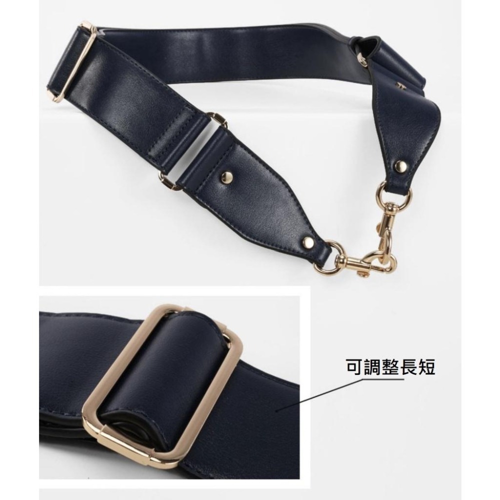 ♥韓 超寬版5cm質感包包替換可拆卸肩揹帶/寬背帶/斜揹帶/寬肩帶/側背帶 CO ACH-細節圖8