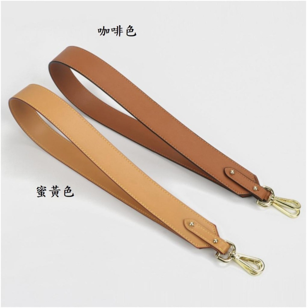 韓 寬版平紋真皮質感包包背帶替換可拆卸肩揹帶/無扣環寬背帶/斜揹帶/寬肩帶/側背帶MKstrapyou-細節圖8