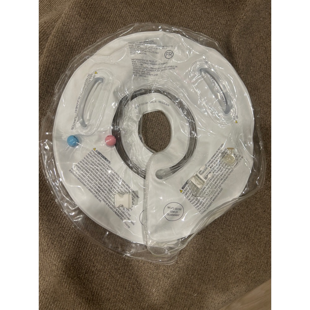 Swimava 英國嬰幼兒游泳脖圈 泳圈 0-18m 二手-細節圖2