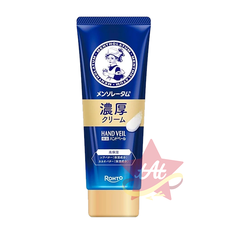 台灣現貨🇯🇵 日本曼秀雷敦HAND VEIL護手霜 HAND CREAM ROHTO 樂敦 尿素指肌荒對策 70g-規格圖3