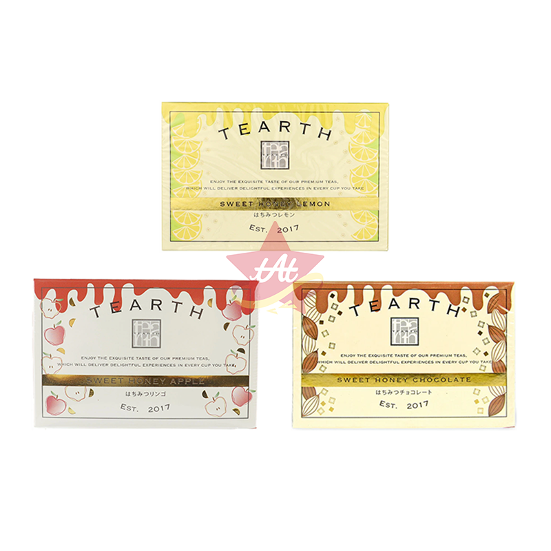台灣現貨🇯🇵 TEARTH 蜂蜜紅茶 蜂蜜蘋果 蜂蜜檸檬 蜂蜜草莓 蜂蜜香料 蜂蜜巧克力 紅茶 茶包 25入 盒裝-細節圖3