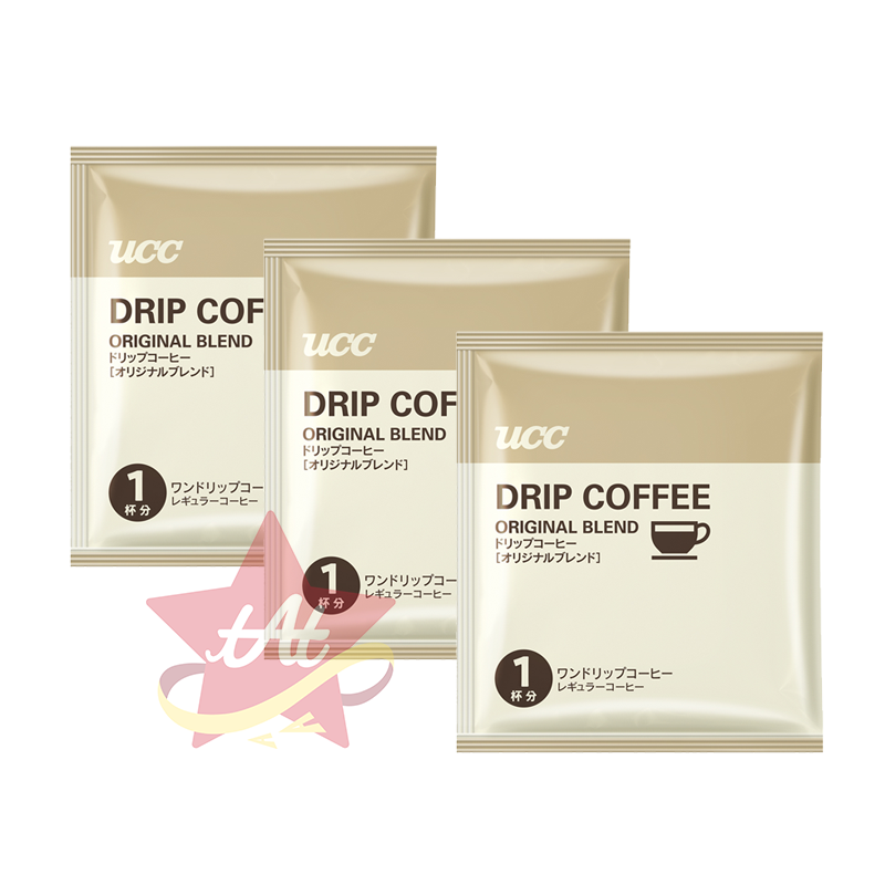 台灣現貨🇯🇵 ucc濾掛咖啡 ORIGINAL BLEND DECAF ESG 7g 10g 紙袋包裝 UCC-細節圖2
