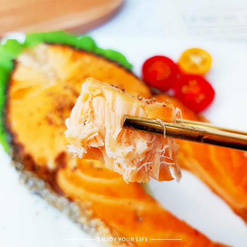 饗鮮樂活-智利鮭魚 (300-350g/單片真空裝)【重量級不包冰】-細節圖4