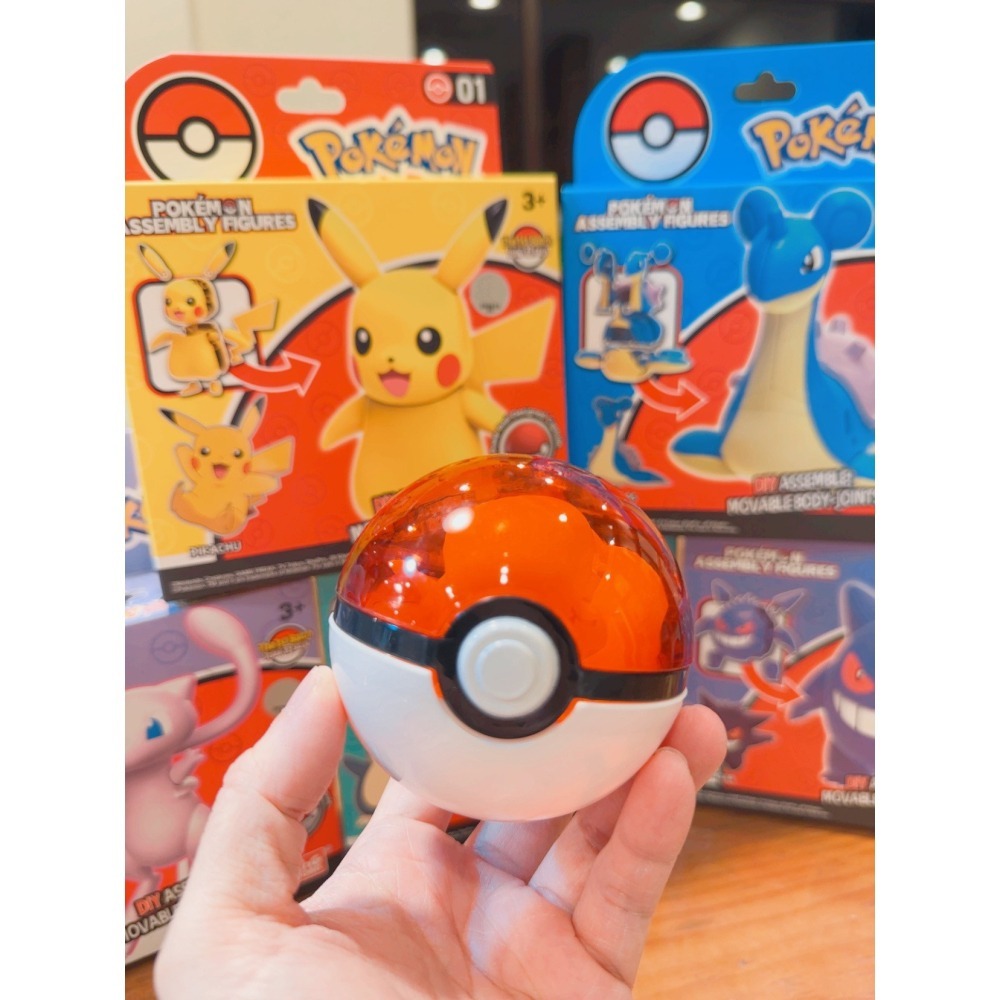 【原廠振光正貨】寶可夢組裝球-細節圖2