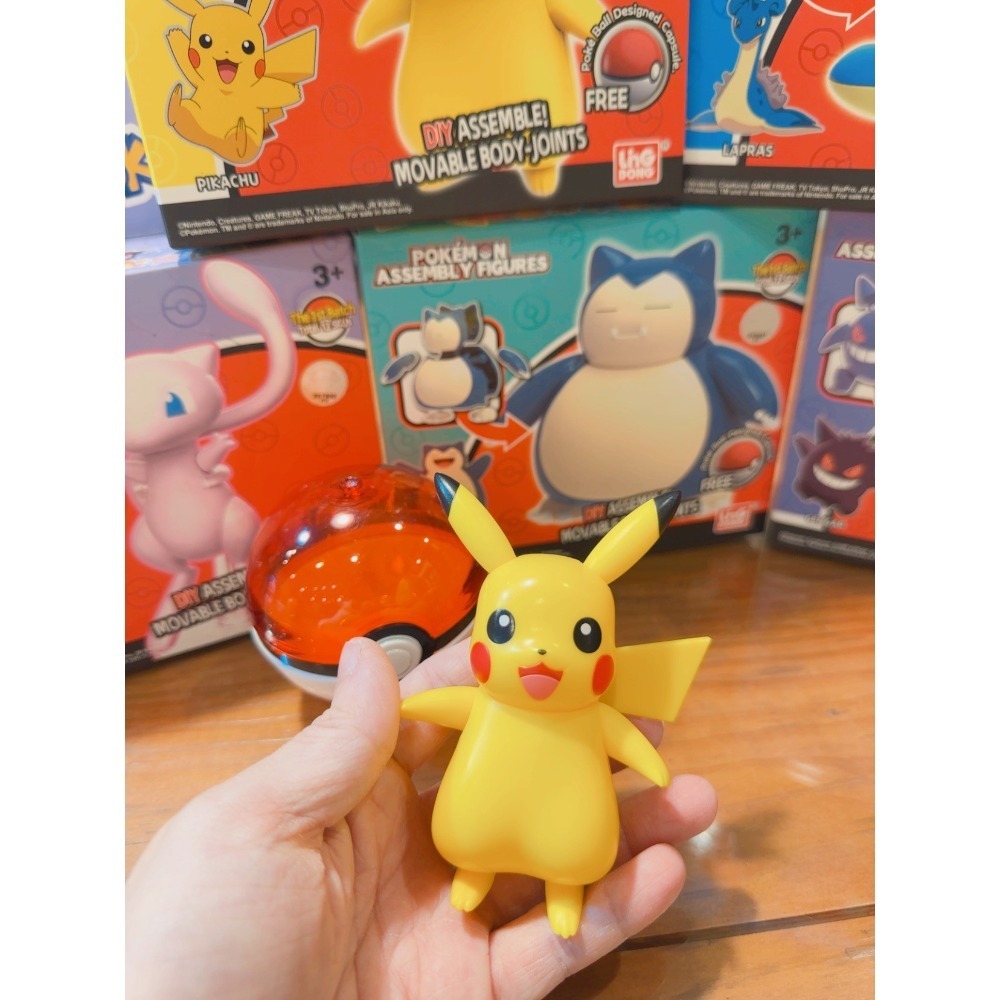 【原廠振光正貨】寶可夢組裝球-規格圖3
