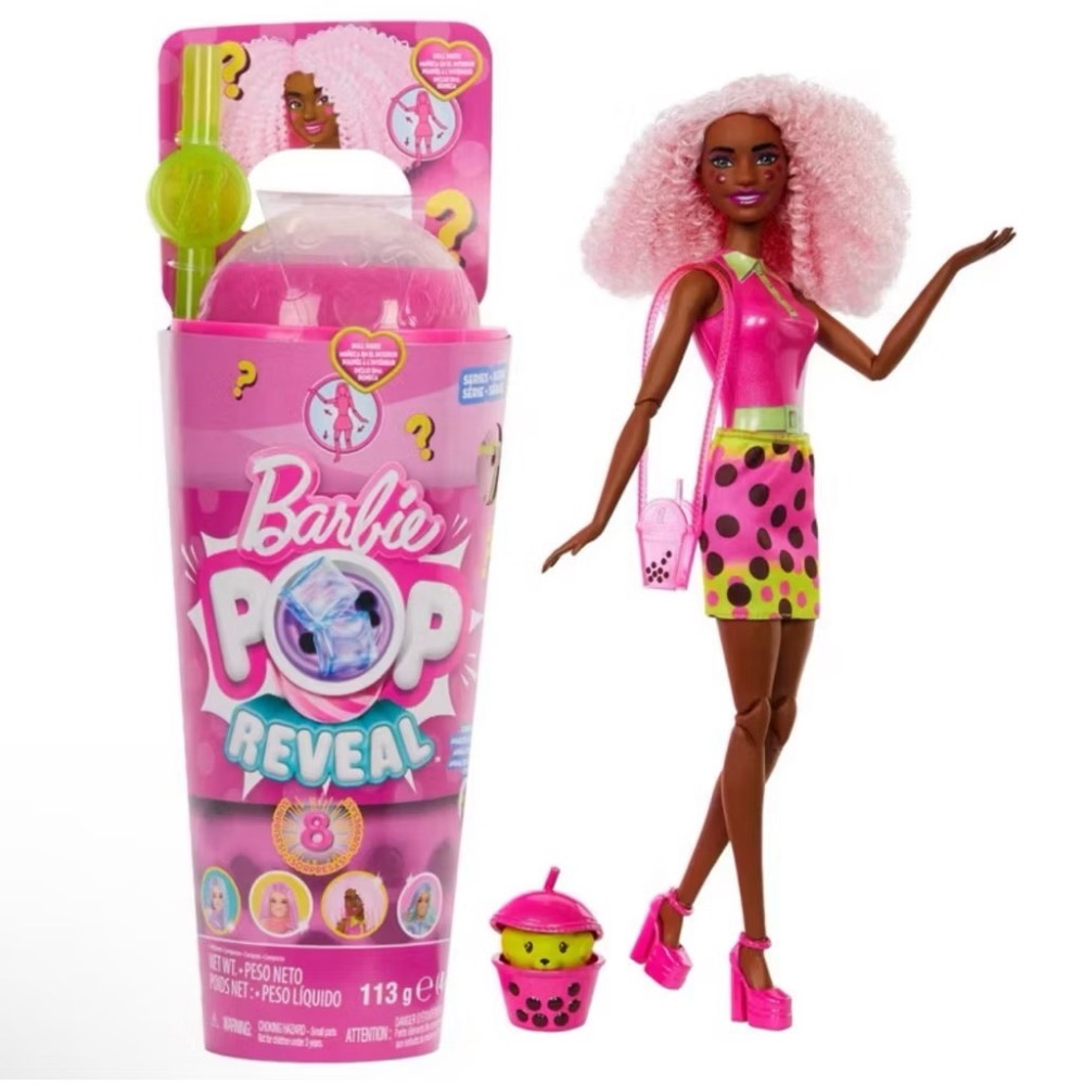 Barbie 芭比 驚喜造型娃娃組合-珍珠奶茶系列(四款任選)-規格圖6