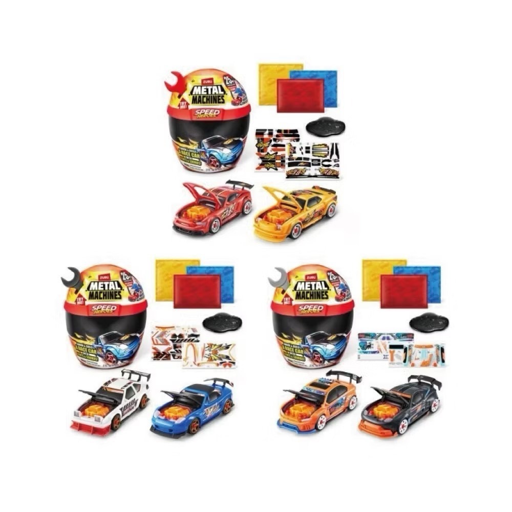 ZURU 機械飛輪-超級英雄組裝車(混三款隨機出貨)-細節圖5