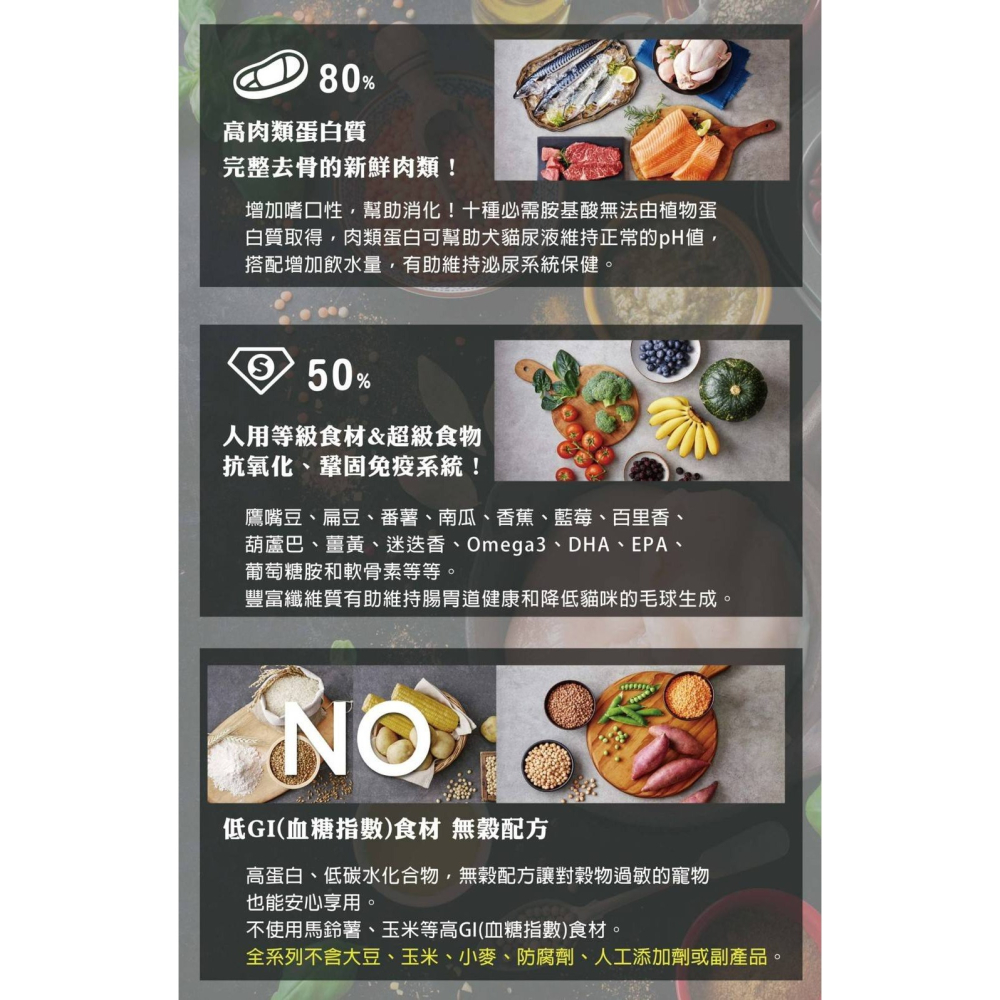 (領券下單更划算)維爾滋 天然無穀貓糧 貓飼料 <六口味>-細節圖5