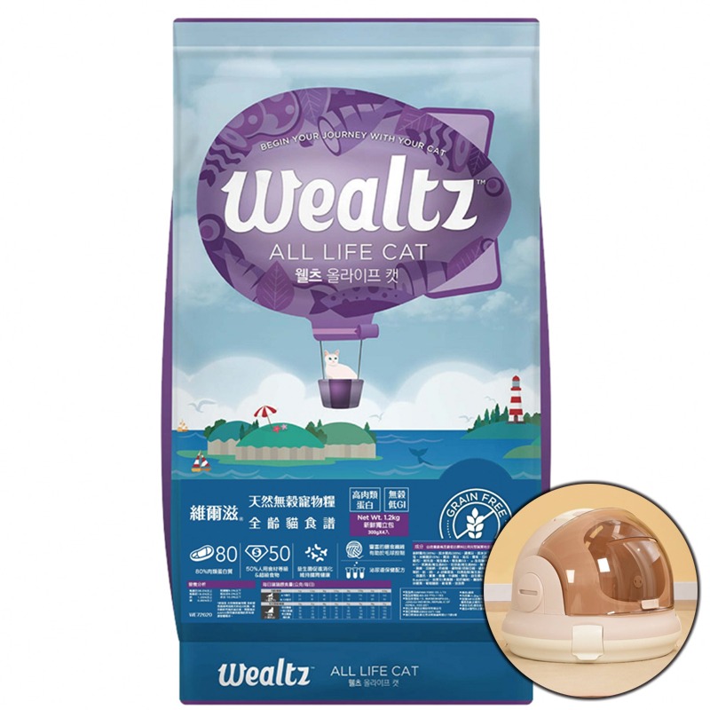 (領券下單更划算)維爾滋 天然無穀貓糧 貓飼料 <六口味>-規格圖5