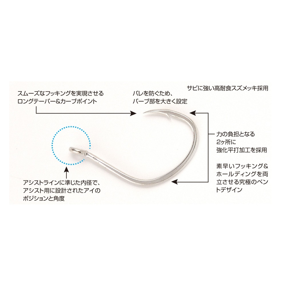 🐟費煦釣具🐟 | DECOY| JS-3 Pike Type-R 單鉤 | 盒裝10包入-細節圖3