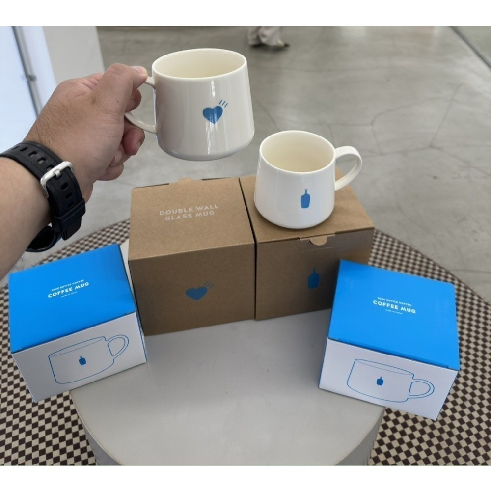 ※風之物※ 馬克杯 正品現貨 BLUE BOTTLE X HUMAN MADE (藍瓶) 聯名-細節圖2