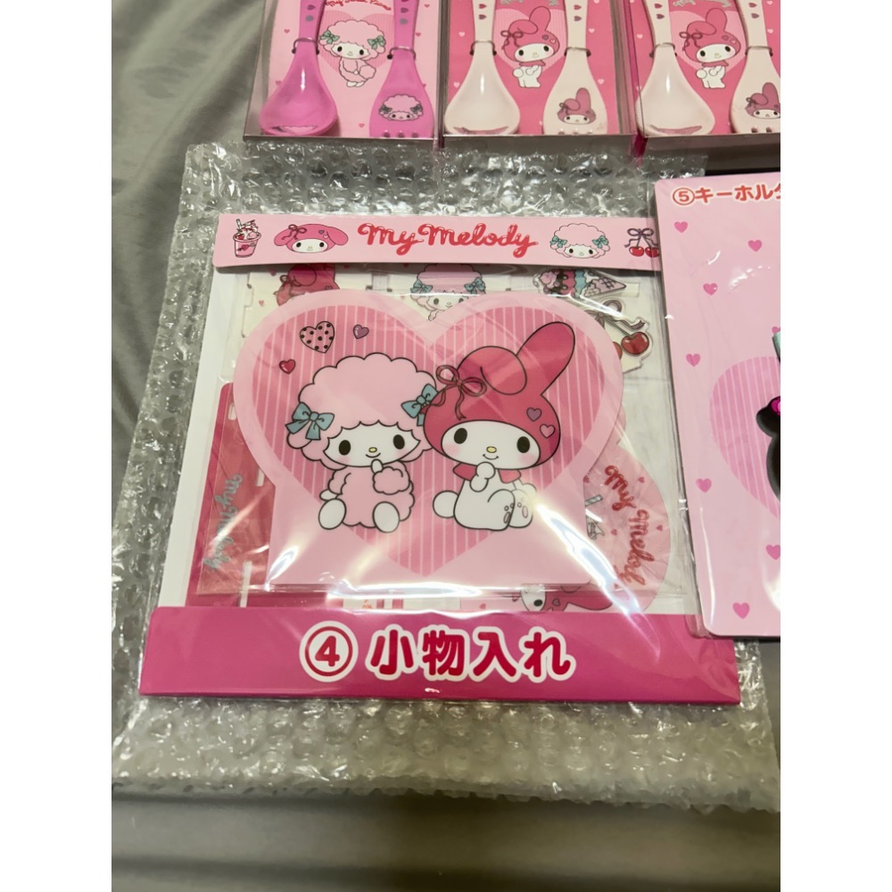 三麗鷗 一番賞 美樂蒂 & 彼安諾 4賞 愛心造型收納盒-細節圖2