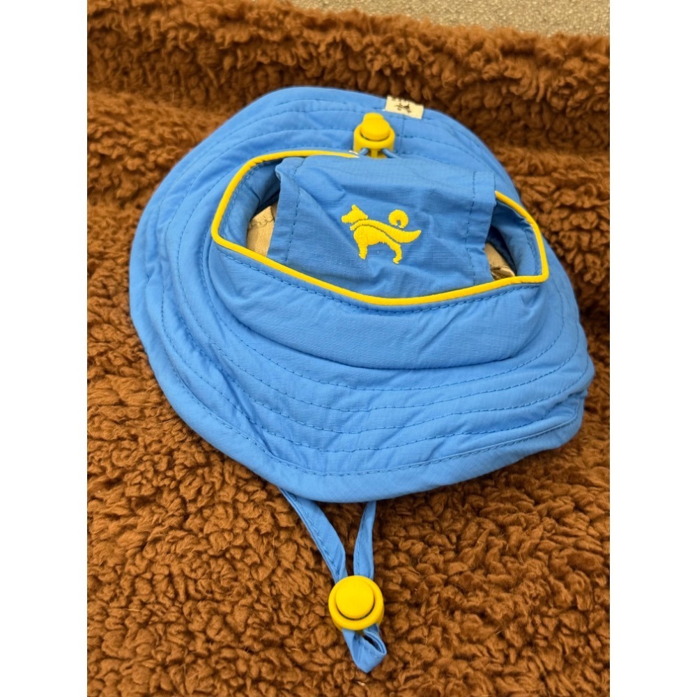 🇰🇷韓國 Super Pet 寵物漁夫帽 附保冰袋 寵物造型帽 狗狗涼感帽 貓狗造型帽 漁夫帽 狗狗遮陽帽-細節圖3