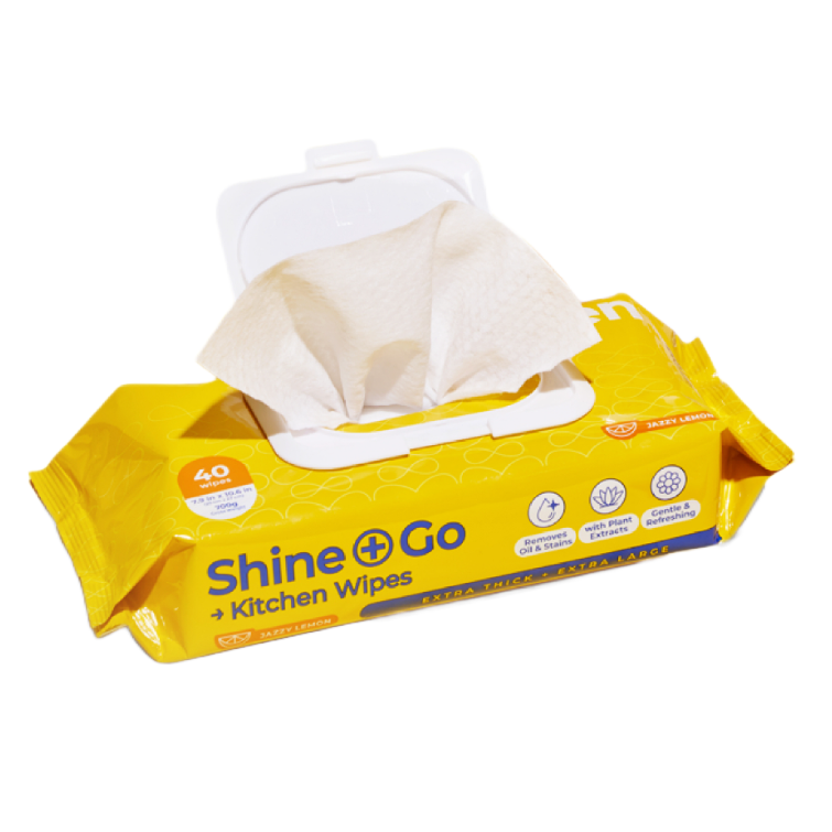 Alcosm/Alcean 高去油&除臭廚房濕巾40抽/包-細節圖2