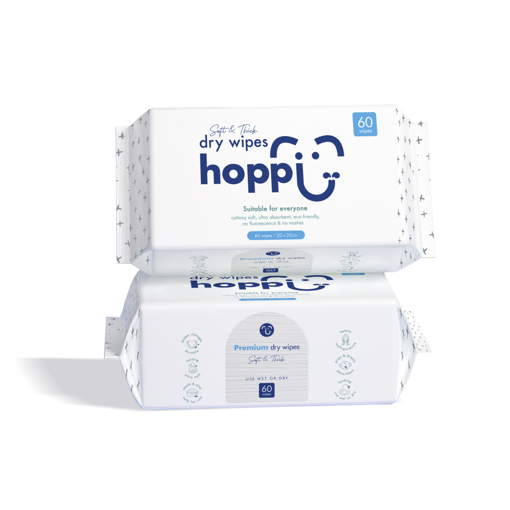 Hoppi 雲柔乾濕兩用巾60抽/包-細節圖2