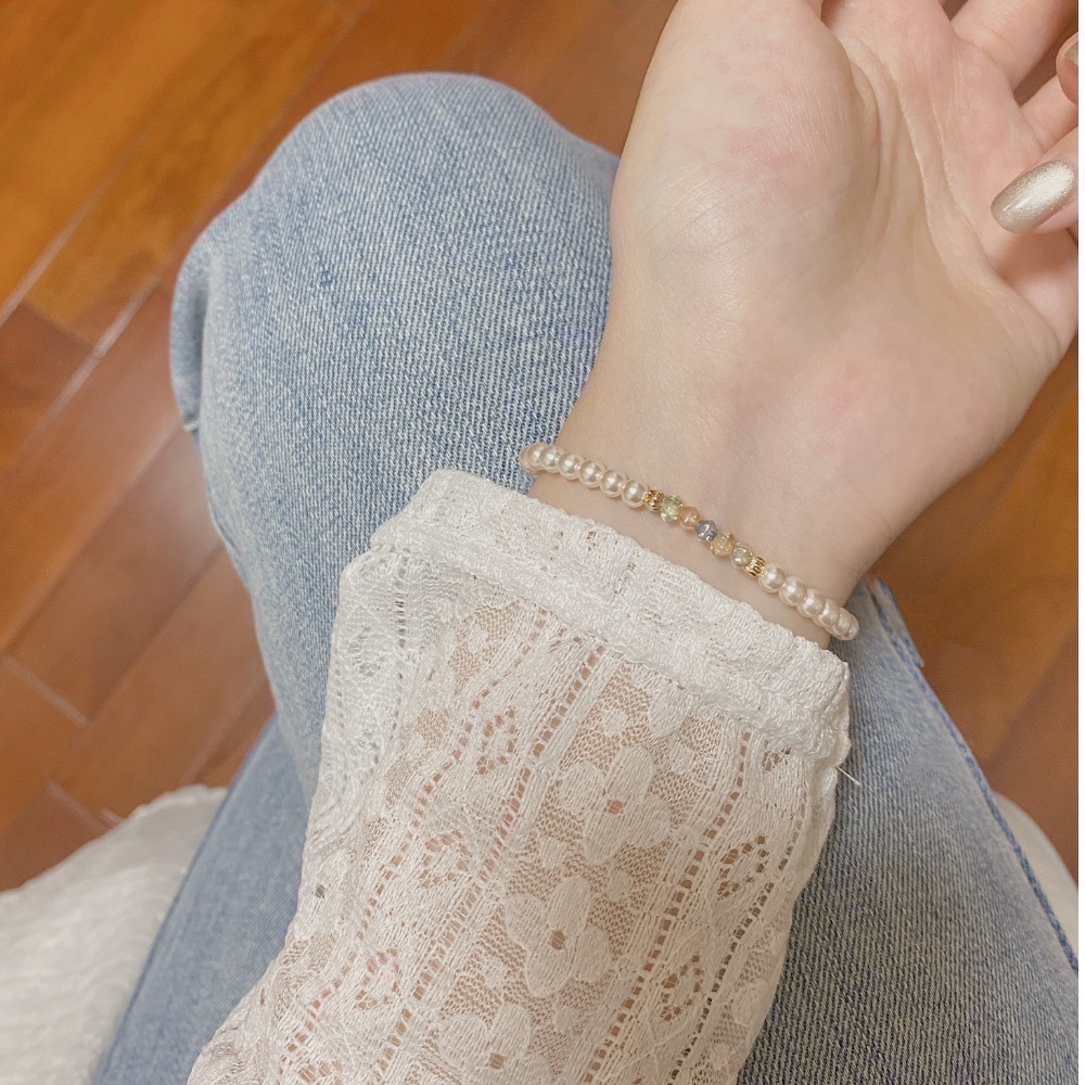 𝟐𝟓𝟒𝟐𝟕𝒂𝒄𝒄 ꕤ︎︎·͜·-𝒃𝒖𝒍𝒊𝒏𝒈 𝒃𝒖𝒍𝒊𝒏𝒈夏日碎碎冰手鏈-細節圖3